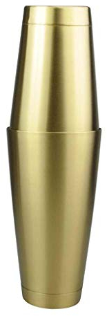 DDNGEJ Shaker Stile Barista Shaker per Cocktail Shaker in Acciaio Inossidabile Tazza per miscelazione Drink Barista Strumento Bar 750 ml