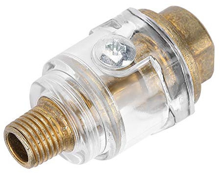 Lubrificateur de Ligne en Ligne pour 1/4 BSP, Mini Outil Pneumatique en Ligne, Lubrifiant à Huile pour la Lubrification des Tuyaux de Compresseur