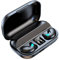 NHQZ 1 Pieza Auriculares para Dormir, Mini Auriculares Bluetooth Invisibles, Auriculares Bluetooth, Impermeable, Control Táctil, Auriculares con Cancelación de Ruido, Regalo para Amigos,Negro