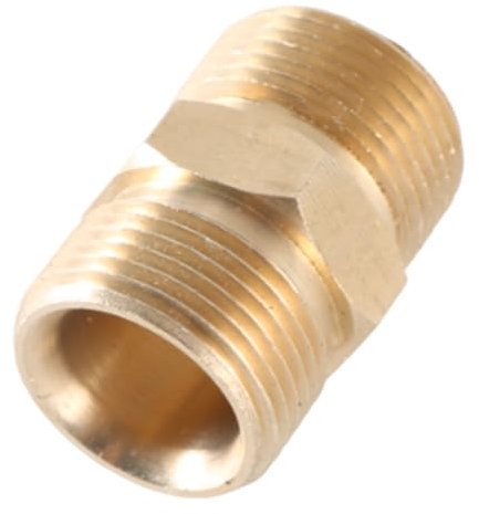 Durability Pressure Washer Hose Extension Adapter M22-15mm M22-14mm Male Brass Fitting Leak Proof Washer Hose Connector