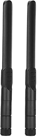 Keenso Antena WiFi de 2 Pcs Rotationable 8dbi SMA Antena del Pasador Interno para Enrutador Inalámbrico con Interfaz SMA, para una Banda de 2.4GHz/5GHz/5.8GHz, Abscolor