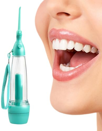 Rukjmqi Filo interdentale ad acqua | Irrigatore orale leggero per adulti, per la cura delle gengive e l'igiene orale, uso quotidiano per bambini e adulti, per i viaggi