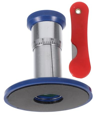 Veemoon Microtome Manuel Biologique Compact pour Laboratoire Scolaire Ustensile de Laboratoire Précis pour Coupe D’échantillons Végétaux Outil Pédagogique pour Cours de Biologie et Kit