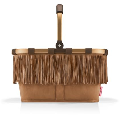 reisenthel carrybag western – Stabiler Einkaufskorb mit viel Stauraum und praktischer Innentasche – Elegantes und wasserabweisendes Design