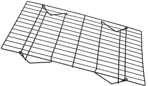 TOBBOMEY Rejilla para Hornear de Alambre Antiadherente Plegable, Rejilla para Enfriar Pasteles y Galletas, Herramienta Resistente para Uso Doméstico