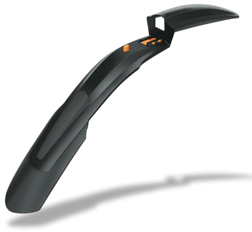 SKS GERMANY SHOCKBLADE / X-BLADE Schutzblech 26 - 29 (Fahrrad-Spritzschutz für Mountainbikes, Quick-Release-Befestigung, Winkelverstellbar, Made in Germany)