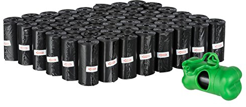 780 Hundekotbeutel Kotbeutel im günstigem Vorteilspack, 100% Biologisch Abbaubar, Sichere und Hygienische Handhabung, 23 x 36 cm Groß