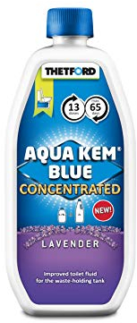 Thetford - Detergente per WC Aqua KEM alla Lavanda, concentrato, Blu (Etichetta in Lingua Italiana Non Garantita)