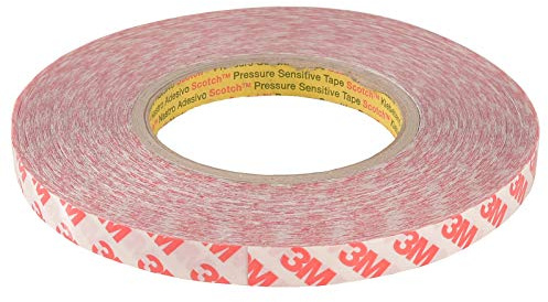 Zeitnet Inc. Rotolo biadesivo 50 metri nastro adesivo resistente per profili LED 15mm