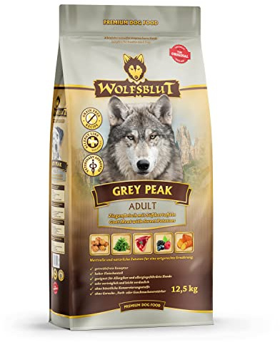 Wolfsblut - Grey Peak - 12,5 kg - Ziege - Trockenfutter - Hundefutter - Getreidefrei