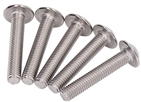 Linsenkopfschrauben mit Flansch, korrosionsbeständige Linsenköpfe, Innensechskantschrauben, perfektes Aussehen, fest für den Bau(M8*45MM)