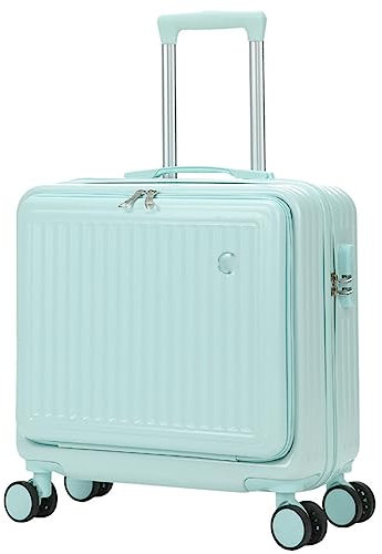 Trendiger Unisex-Reisekoffer zum Aufsitzen mit Zahlenschloss und mehrA