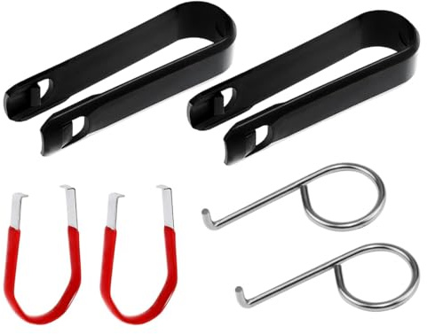 AORHOFJ 6 pezzi Strumento di copertura dei bulloni delle ruote per il montaggio e lo smontaggio,dadi delle ruote, coperture dei bulloni delle ruote, pinze universali per lo smontaggio,spogliatori