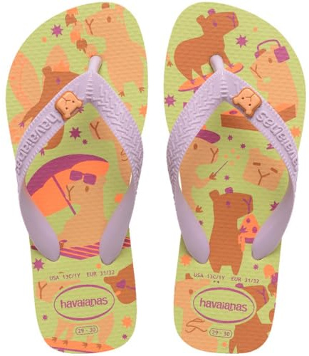 Havaianas Kids Fantasy Fille FlipFlop Matcha Green 25 EU