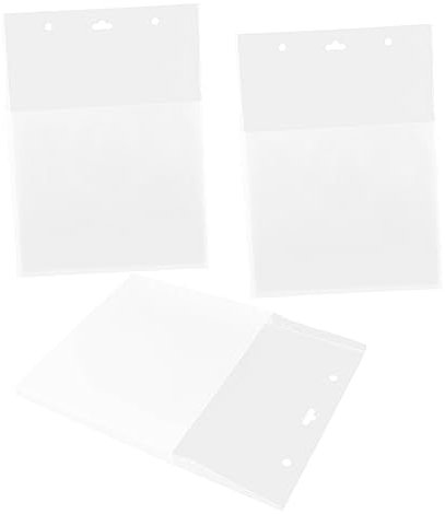 CAXUSD 9 Stk Aufhängbarer Briefkasten Aktenregal-organizer Hängender Posthalter Wand Hängeregistraturhalter Posteraufhänger Klarer Hängemappen-organizer Zeitschriftenregal Gestell Plastik