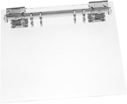 Lurrose Transparenter Ordnerhülle Für Loseblattordner Planerordner Und Tagebuchordner Aus Robustem Und Praktischem Material Einfach Zu Bedienen Und Vielseitig Einsetzbar Für Schule Und