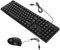 UKCOCO 1ensemble Clavier Et USB Silencieux Ergonomique pour Pc Typage Confortable Et pour Bureau Et