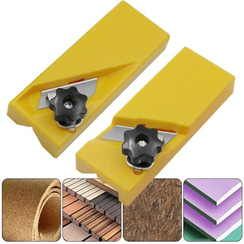 Pialle manuali compatte per una finitura accurata dei bordi su superfici in fibra di legno e gesso (B)