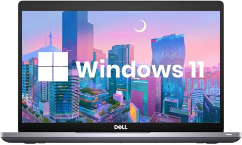 Dell Latitude 5410 14 FHD Business Notebook PC (1920 x 1080), Intel 10th Gen Core i5-10310U 1.7GHz, 16GB RAM DDR4, 256GB SSD, HDMI, CAM, Windows 11 Pro (Renewed)