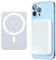 Powerbank für Apple iPhone, Magnetische Wireless Power Bank 5000mAh Schnellladefunktion Ladegerät, Kabellose Externer Akku Kompatibel mit MagSafe für iPhone 16 15 14 13 12 Serie