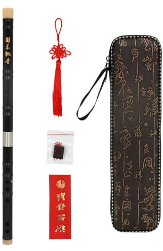 Professional Chinese Wood Flute Dizi Flute Portable Redwoods Flute Tradition Musical Instruments Portable Wood Flute