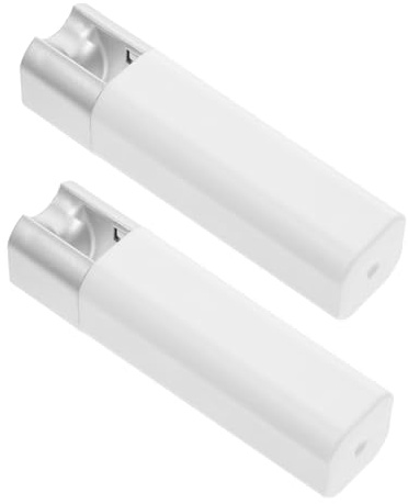 HONITANO 2pcs Window Blind Cord Pull Drops Weighted Plastic Handles Frosted Silver 55g Blind Cord Pull Ends Replacement for and Curtains