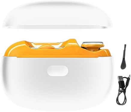 Tagliaunghie Elettrico Automatico Per Adulti - Levigatore Unghie con Luce | LED 2 Velocità per Piedi | Ricaricabile USB Tagliaunghie Automatico | Per Donne Uomini Bambini Anziani Genitori