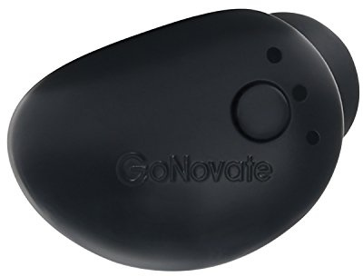 GoNovate G11 Bluetooth Earbud, 6-Hour Playtime, Magnetic USB Charger, Mini In-Ear Headset with Mic for Hands-Free Calls, Secure Fit for iPhone, Samsung Galaxy