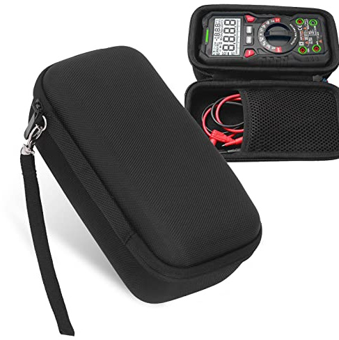 Case for KAIWEETS Digital Multimeter and HT118A TRMS 6000 Counts Voltmeter, EVA Hard Case Protective Carrying Storage Bag