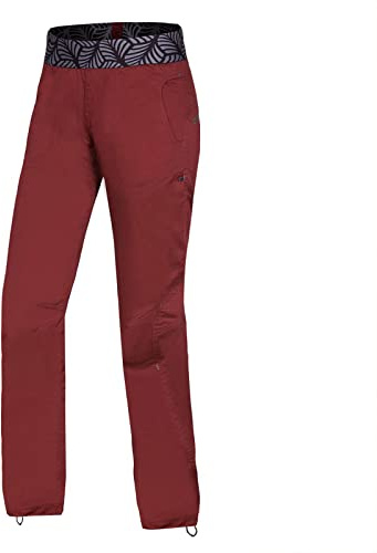 Ocun Women's Pantera Organic Climbing Pants | Breathable Rock Climbing and Bouldering Gear, Wine Syrah, Medium
