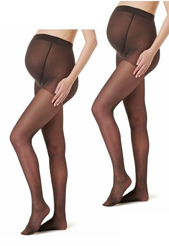 2-Pack maternity tights 20 Den
