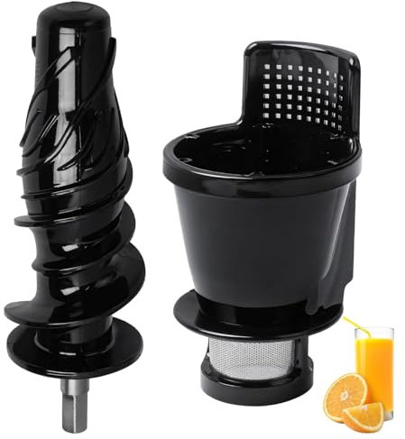 Accessoires de presse-agrumes de qualité alimentaire, y compris une passoire à jus de 11,9 cm et une tarière de 17,3 cm pour centrifugeuses à mastication lente, compatible avec 8006, 8005, 8004, 8003,