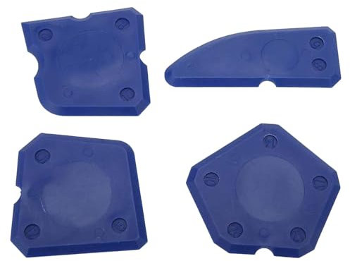 Rascador de vidrio, raspador de ventanas, raspador de limpieza multiusos, eliminación de adhesivos y 4 rascadores de piso para vidrio, vidrio y estufas