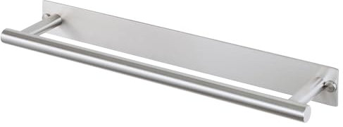 Towel Rail Wall Mounted, Self Adhesive & Screw Towel Holder, No Drill Towel Bar, SUS304 Stainless Steel 16 Inch Towel Holders for Bathrooms, Kitchens, Toilets, and Living Rooms Brushed