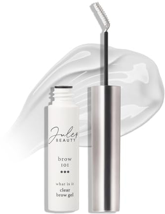 Julep Brow 101 Clear Eyebrow Scultping Gel - Precision Brush For Sculpting – Long-Lasting, Lightweight Formula for Natural,Tamed Brows