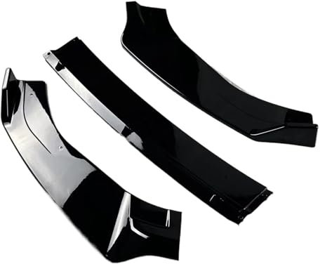 Aileron Arrière pour VW pour Golf 7 MK7 pour GTI pour GTD 2013-2017 Diffuseur Pare-Chocs Spoiler Guard Kits Carrosserie Voiture Lèvre Séparateur Pare-Chocs Avant Becquets Arrière(Gloss Black)