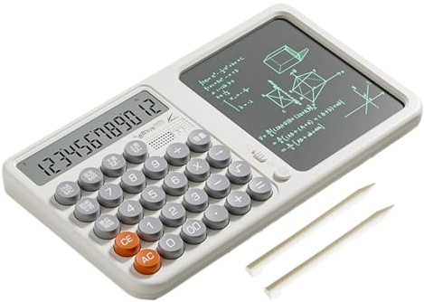 Calculatrice avec Tablette à Commande vocale - Haute sensibilité, Prise en Charge multilingue, Grand écran Tactile | Fonctionnement Multi-tâches avec écran partagé, modèle de statistiques