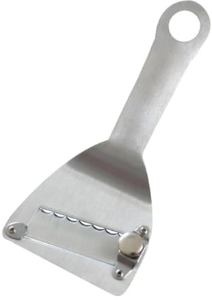 DEARMAMY Cortador de Trufas de Acero Inoxidable Plano Rallador Multifuncional para Queso y Chocolate Utensilio de Cocina Resistente para Uso Doméstico y Profesional