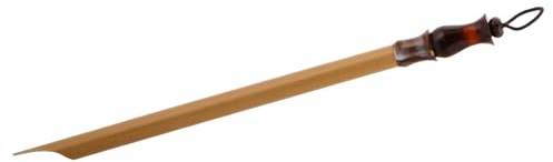 Cabilock Pluma de Caligrafía de Madera Natural 1 Número Inclinada Izquierda y Derecha, Pincel de Tinta para Dibujo Artístico y Escritura, Suministros de Caligrafía para Artistas