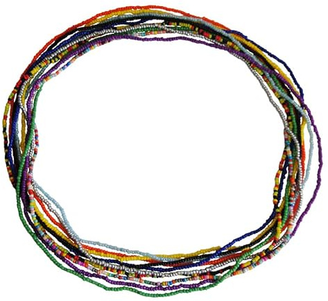 CATIEBYE Lot de 10 Chaînes de Taille en Perles Multicolores Artisanales, Élastiques, Taille Unique, Décoration Polyvalente pour Femmes, Plage, Fêtes et Soirées Élégantes