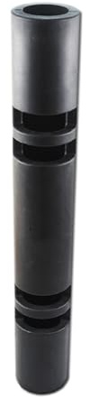 Assisterar Helkroppsträning, Bärbar Träningsgummiviktstång, For Laddad Rörelseträning(BLACK/12KG)