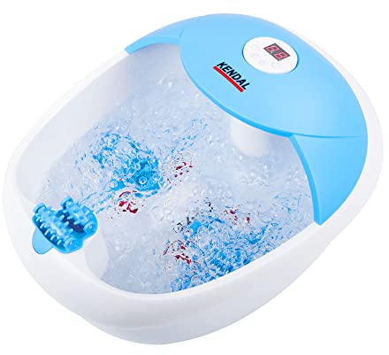 Kendal All in One Foot Spa Bath Massager with Heat, Digital Temperature Control, O2 Bubbles and Timer FBD18