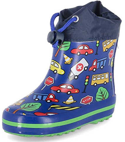 Beck Jungen Traffic Gummistiefel, Blau, 25 EU
