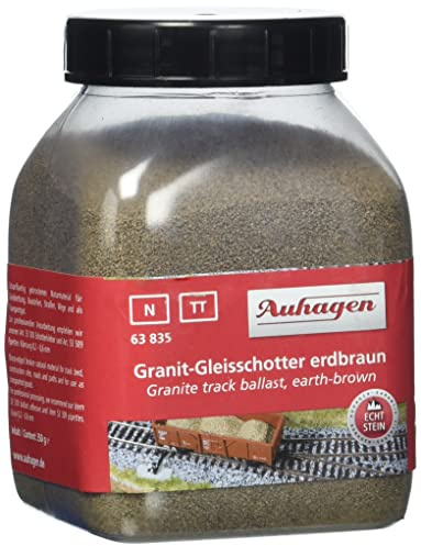 Auhagen 63835 Granit-Gleisschotter erdbraun N/TT 350g