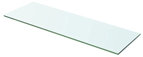 yorten Regalboden Glas Transparent Glasboden Einlegeboden Glasablage Glasregal Ersatzteile 8 mm (60 x 15 cm)