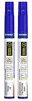 Lackstift Auto, Auto Reparatur Lack,Auto Lack Reparatur Kratzer Entferner Auto Lack Reparatur Stift Auto Pinsel Autokratzer Reparaturmittel Kratzerentferner Für Autokratzer Reparatur,Weiß