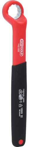 KS Tools 118.1322 Isolierter Ringschlüssel, gekröpft, 22 mm