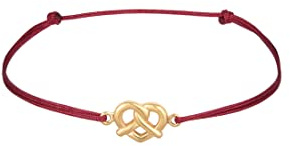 Elli Armband Damen Brezel Wiesn Oktoberfest Trachten Trend Nylon 925 Silber