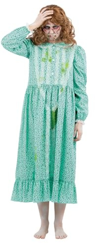 Smiffys 81005 Exorcist, Regan Costume, Donna, Verde