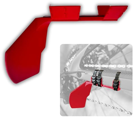 Branchy Protection, Universal Rear Bike Shift Protector | Recommended for MTB, Ebike, Enduro, DH, Gravel (Coke Red)